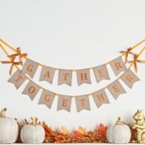 Harvest Gather Together Fabric Garland. Martha Ste